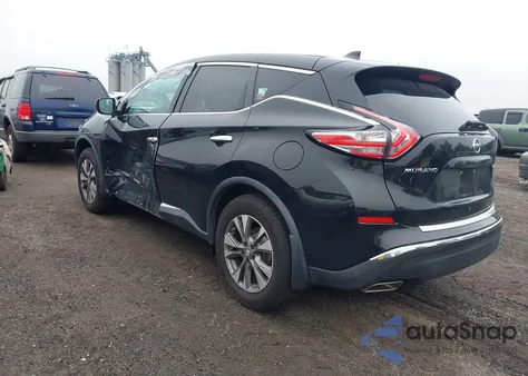 2017 Nissan Murano S/Sl/Sv/Platinum из США, поврежденный, VIN 5N1AZ2MH2HN190027